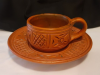 clay tea cup